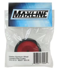 Maxline R/C Products Futaba Standard Width Wheel (Red) -Cheap Boat Model Store mlp 8131 2
