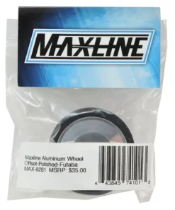 Maxline R/C Products Futaba Offset Width Wheel (Polished) -Cheap Boat Model Store mlp 8281 2