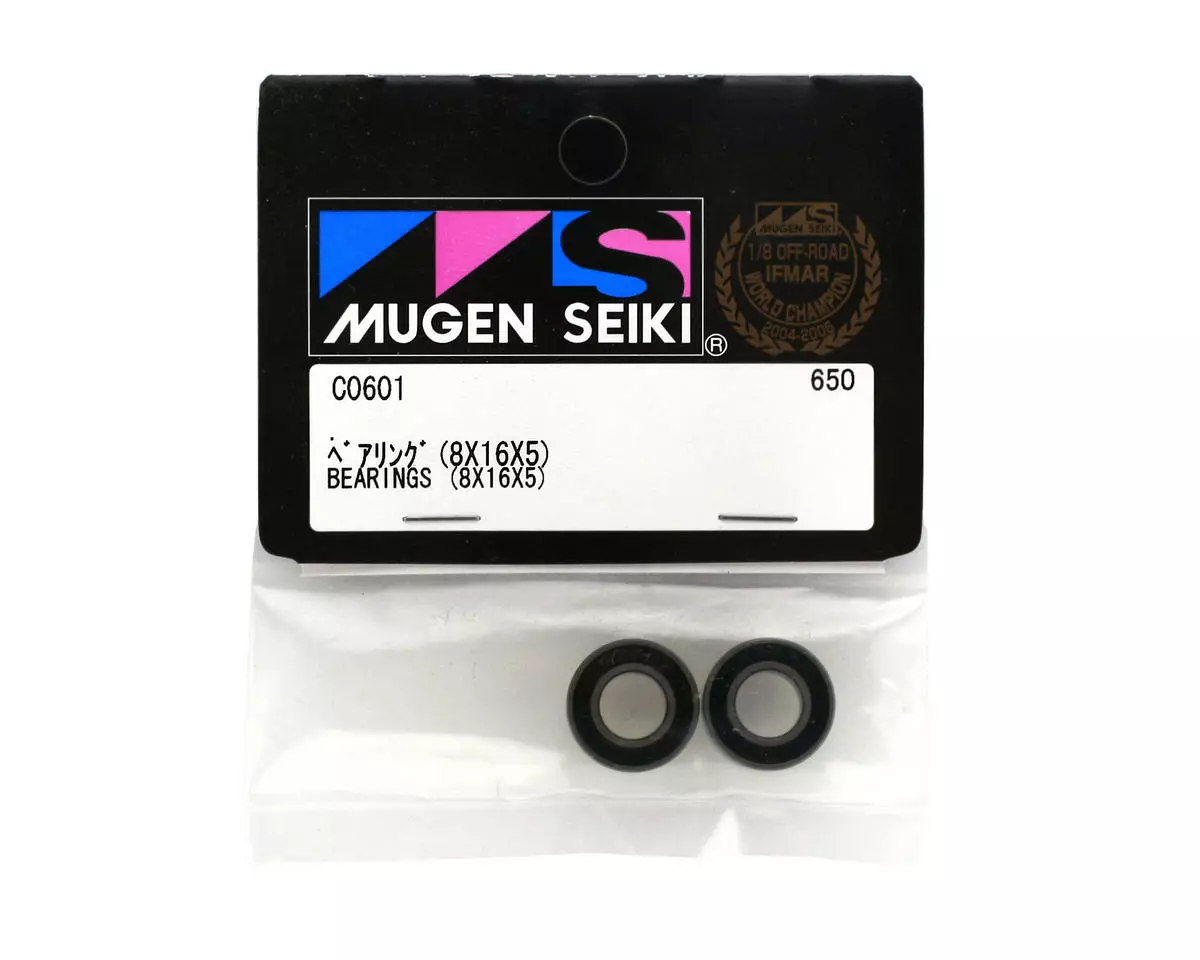 Mugen Seiki 8x16x5mm Bearing (2) 2 Mugen Seiki 8x16x5mm Bearing (2) - Image 2