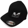 Mugen Seiki "M" Logo Flexfit Baseball Cap (Black) (L/XL)