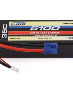 Onyx 3S 35C LiPo Hard Case Battery w/EC3 Connector (11.1V/5100mAh)
