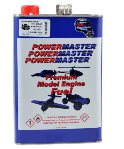 PowerMaster Boat Formula 40% Boat Fuel (18% Castor/Synthetic Blend) (Six Gallons)