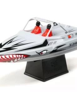 Pro Boat Sprintjet 9 Inch Self-Righting RTR Electric Jet Boat (Silver) w/2.4GHz Radio, Battery & Charger