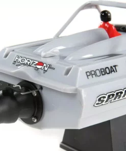 Pro Boat Sprintjet 9 Inch Self-Righting RTR Electric Jet Boat (Silver) w/2.4GHz Radio, Battery & Charger -Cheap Boat Model Store prb08045t1 2