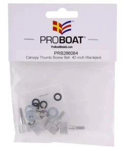 Pro Boat Blackjack 42 Canopy Thumb Screw Set (4) -Cheap Boat Model Store prb286084 1