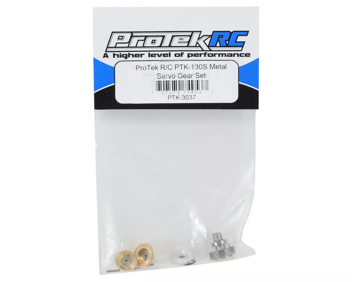 ProTek RC 130S Metal Servo Gear Set 2 ProTek RC 130S Metal Servo Gear Set - Image 2