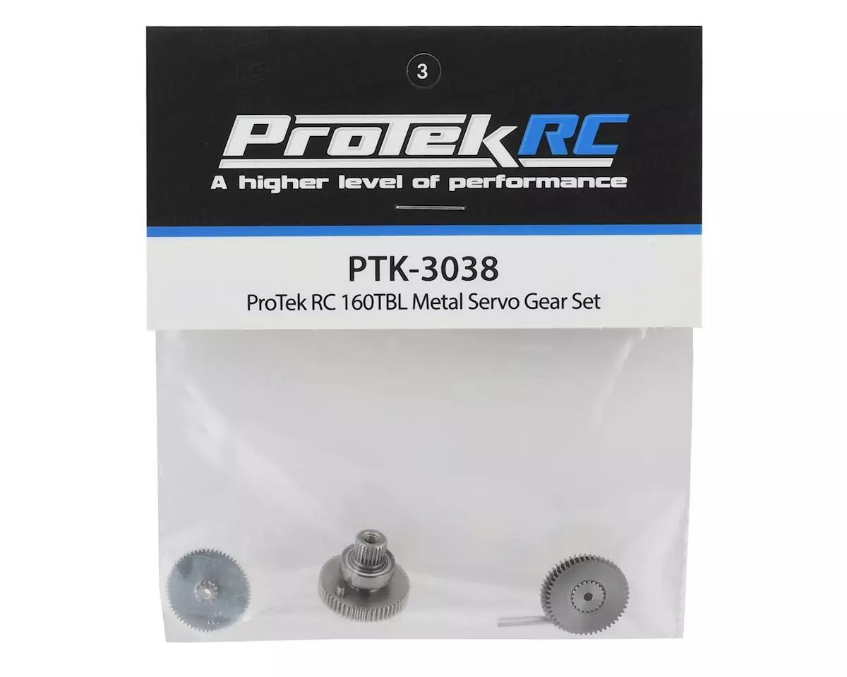 ProTek RC 160TBL Metal Servo Gear Set 2 ProTek RC 160TBL Metal Servo Gear Set - Image 2