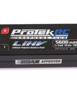 ProTek RC 4S 130C Low IR Silicon Graphene HV LCG LiPo Battery (15.2V/5600mAh) w/5mm Connector (ROAR Approved)