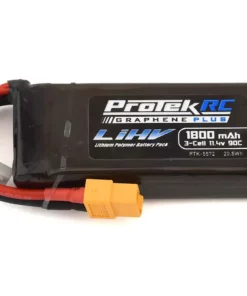 ProTek RC 3S 90C Si-Graphene + HV LiPo Battery w/XT60 Connector (11.4V/1800mAh)