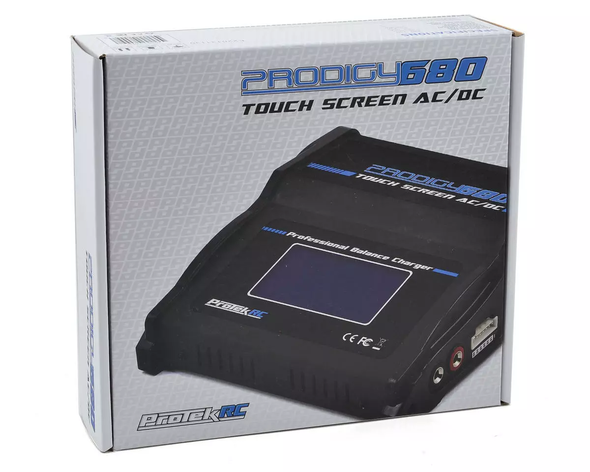 ProTek RC Prodigy 680 Touch AC LiPo/LiFe AC/DC Battery Charger (6S/8A/80W) 3 ProTek RC Prodigy 680 Touch AC LiPo/LiFe AC/DC Battery Charger (6S/8A/80W) - Image 3