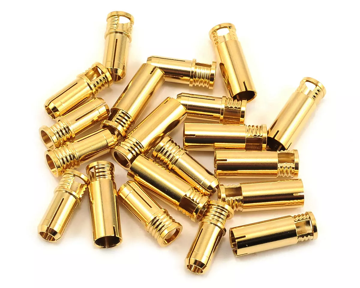 RCPROPLUS 6mm Bullet Connector (10 Sets) (8~10AWG) 1 RCPROPLUS 6mm Bullet Connector (10 Sets) (8~10AWG)