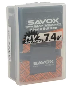 savox SC-1267SG Black Edition Super Speed Steel Gear Servo (High Voltage) -Cheap Boat Model Store sav sc 1267sg be 2