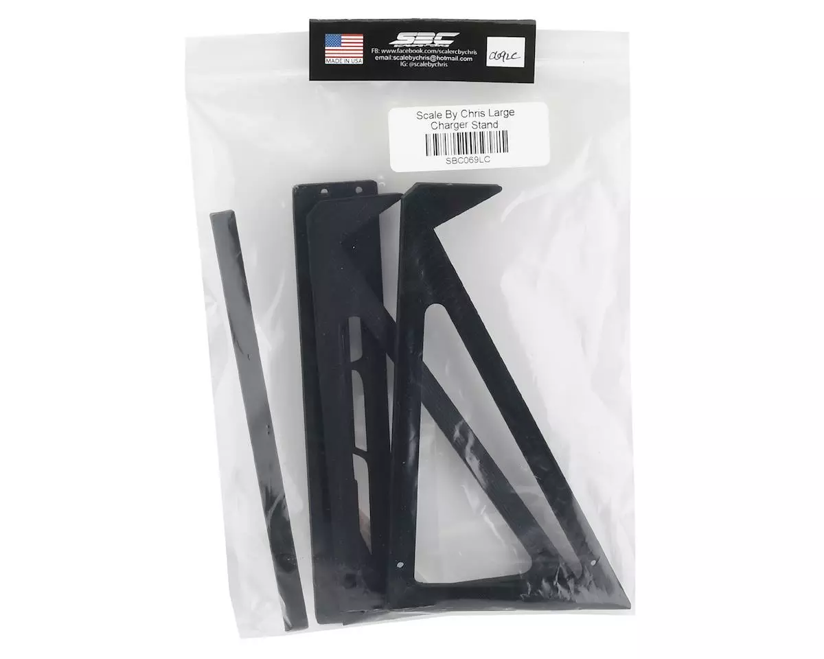 Scale By Chris Large ProTek 3D Printed Charger Stand (180mm Wide) 3 Scale By Chris Large ProTek 3D Printed Charger Stand (180mm Wide) - Image 3