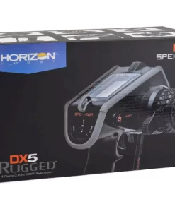 Spektrum RC DX5 Rugged 5-Channel DSMR Surface Radio w/SR515 Receiver -Cheap Boat Model Store spm5200 2