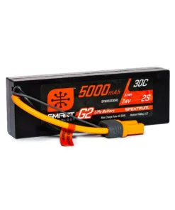 Spektrum RC 2S Smart LiPo 30C Hard Case Battery Pack (7.4V/5000mAh) w/IC5 Connector -Cheap Boat Model Store spmx52s30h5 2