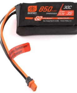 Spektrum RC 3S Smart G2 LiPo 30C Battery Pack w/IC2 Connector (11.1V/850mAh)
