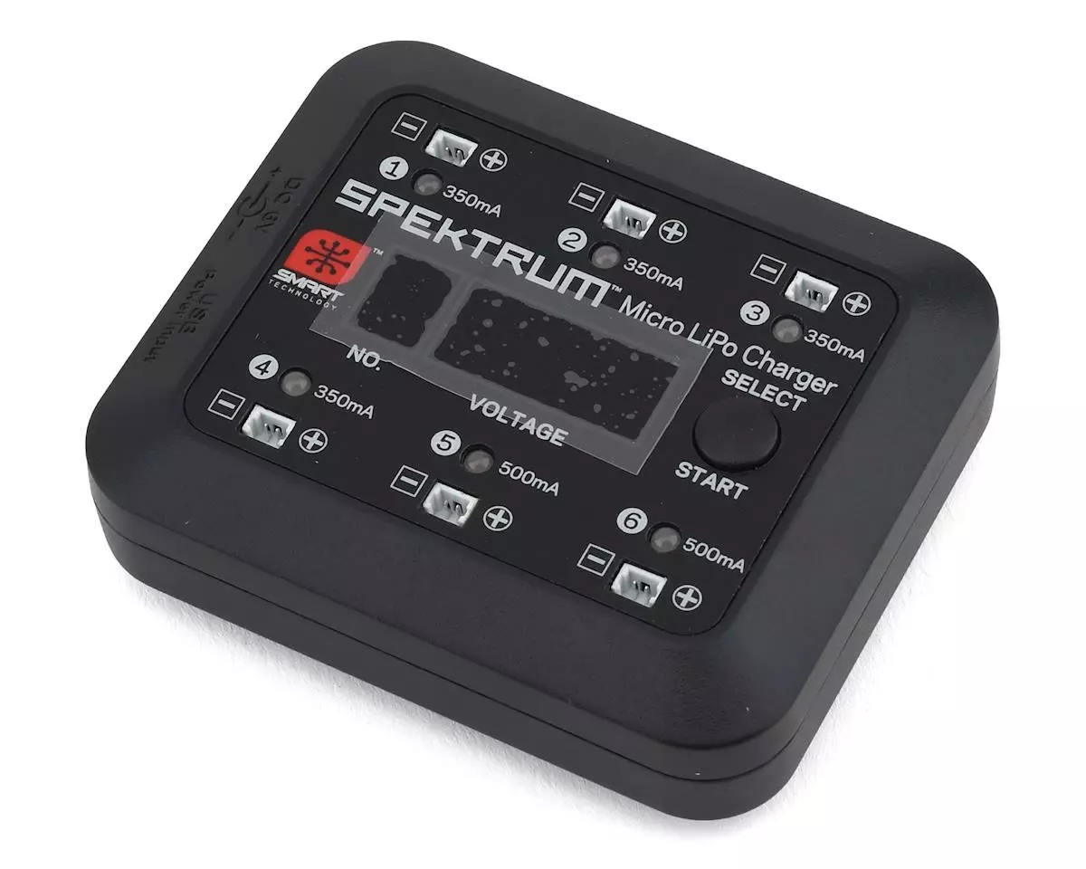 Spektrum RC S63 DC/USB 1S LiPo Smart Charger 1 Spektrum RC S63 DC/USB 1S LiPo Smart Charger