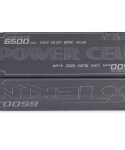 Tekin Power Cell 4S Hard Case 120C Graphene LiPo Battery (15.2V/6500mAh) w/5mm Bullets