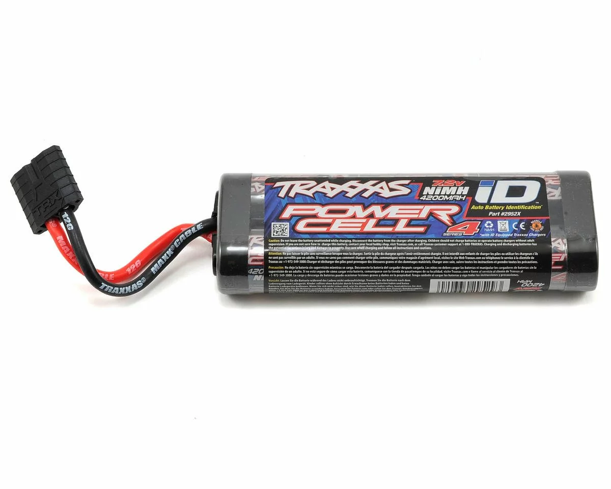 Traxxas Series 4 6-Cell Flat NiMH Battery Pack w/iD Connector (7.2V/4200mAh) 1 Traxxas Series 4 6-Cell Flat NiMH Battery Pack w/iD Connector (7.2V/4200mAh)
