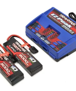 Traxxas EZ-Peak 3S "Completer Pack" Dual Multi-Chemistry Battery Charger w/Two Power Cell Batteries (5000mAh)