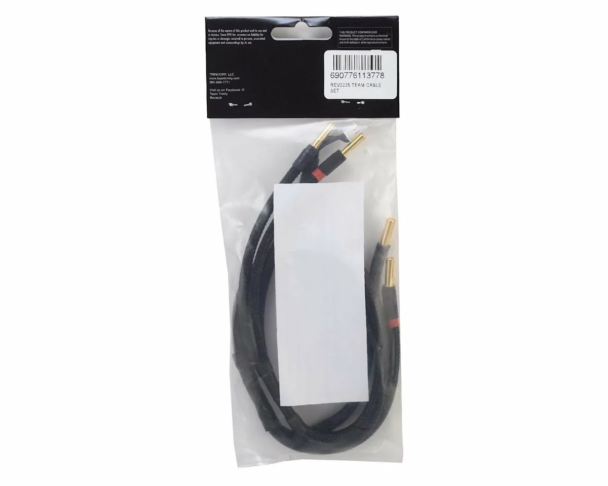 Trinity Revtech 2S Hi-Amp Lightning Charge Cable (2') (5mm Battery to 4mm Charger) 2 Trinity Revtech 2S Hi-Amp Lightning Charge Cable (2') (5mm Battery to 4mm Charger) - Image 2