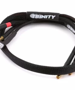 Trinity 1S Pro Charge Cables w/5mm Bullet Connector (Black)