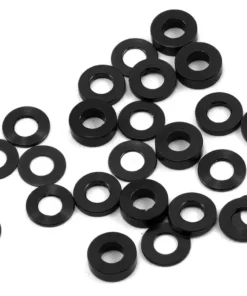 Trinity 3mm Aluminum Ball Stud Shims (Black) (24) 0.25mm, 0.5mm, 1.0mm & 2.0mm