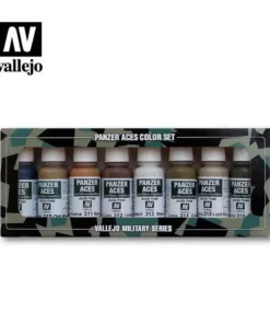 Vallejo Paints Panzer Aces No.2 Paint Set 17Ml