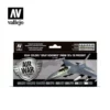Vallejo Paints Usaf Colors Gray 70S To Now Set 17Ml