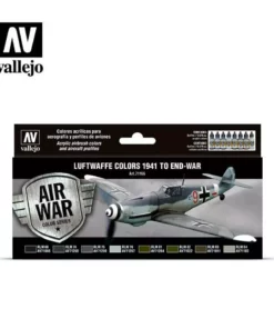 Vallejo Paints Luftwaffe Colors 1941/End-War 17Ml