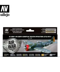 Vallejo Paints Us Army Air Corps (Eto) Wwii