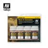 Vallejo Paints Rust N Corrosion Pigment Set 4 X 35M