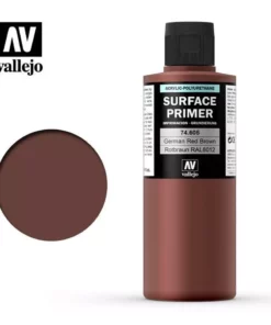 Vallejo Paints German Red Brown Primer 200Ml