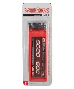 Venom Power 2S LiPo 60C Battery Pack w/Universal Connector (7.4V/5000mAh) -Cheap Boat Model Store vnr15060 2