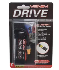 Venom Power 2S 35C LiPo Battery w/UNI 2.0 Connector (7.4V/2000mAh) -Cheap Boat Model Store vnr15107 2