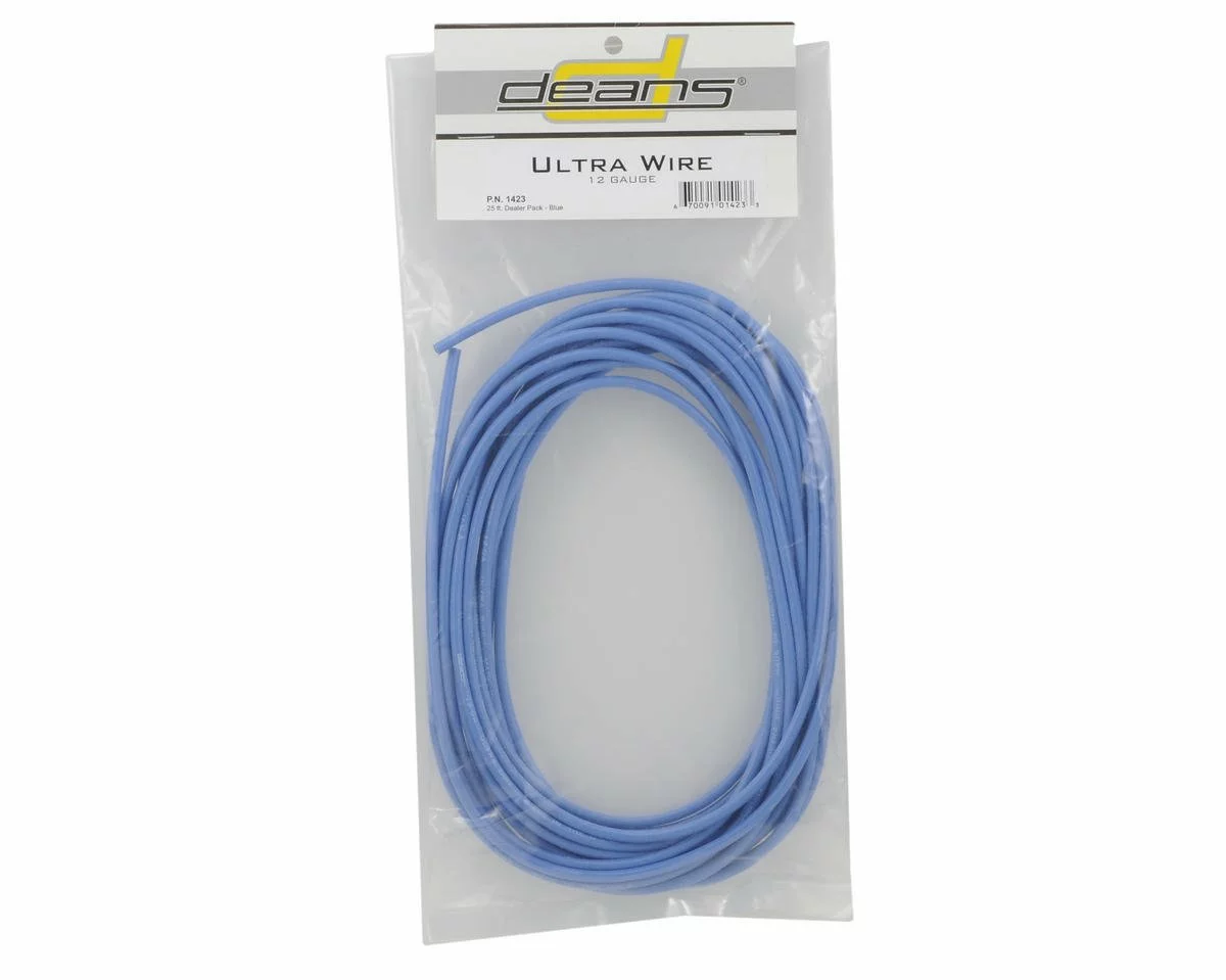 Deans Ultra Wire 12 Gauge - 25' (Blue) 2 Deans Ultra Wire 12 Gauge - 25' (Blue) - Image 2