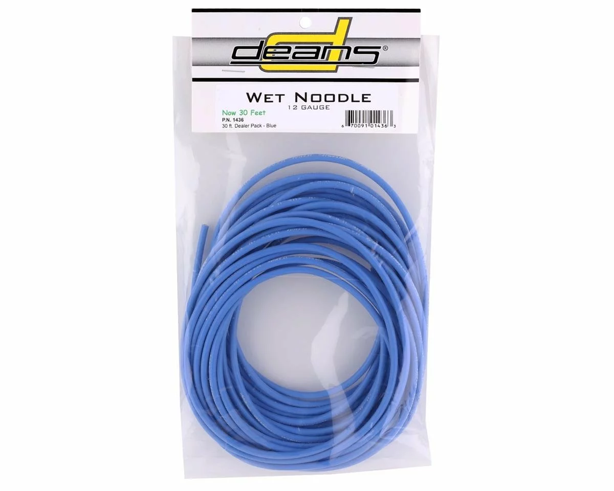 Deans 12AWG Wet Noodle Wire (Blue) (30') 2 Deans 12AWG Wet Noodle Wire (Blue) (30') - Image 2