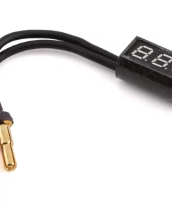 Yeah Racing Carbon Battery Voltage Checker (1S - 5S)