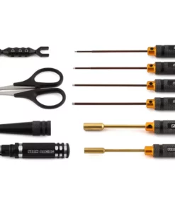 Yeah Racing 1/10 Track Day Starter Tool Set w/LiPo Safe Bag