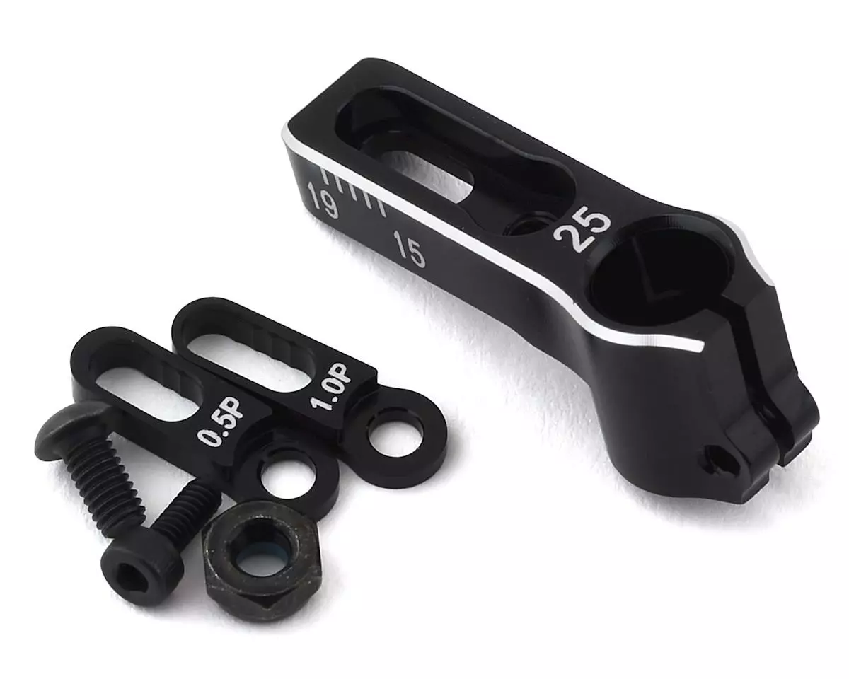 Yokomo Team Suzuki Aluminum Adjustable SP Servo Horn (25T-ProTek/Futaba) (15-19mm) 1 Yokomo Team Suzuki Aluminum Adjustable SP Servo Horn (25T-ProTek/Futaba) (15-19mm)