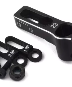 Yokomo Team Suzuki Aluminum Adjustable SP Servo Horn (23T-Airtronics/Sanwa/KO) (15-19mm)